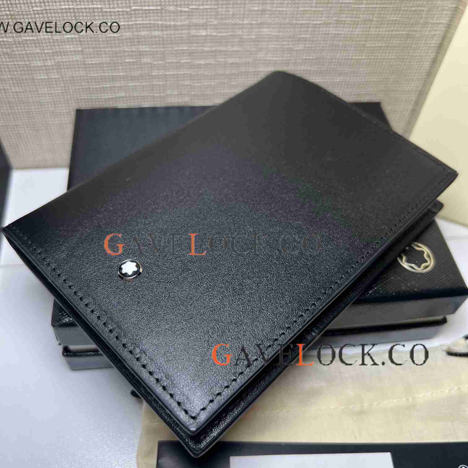 Best Quality Copy Mont Blanc Meisterstuck Soft Leather Passport Holder